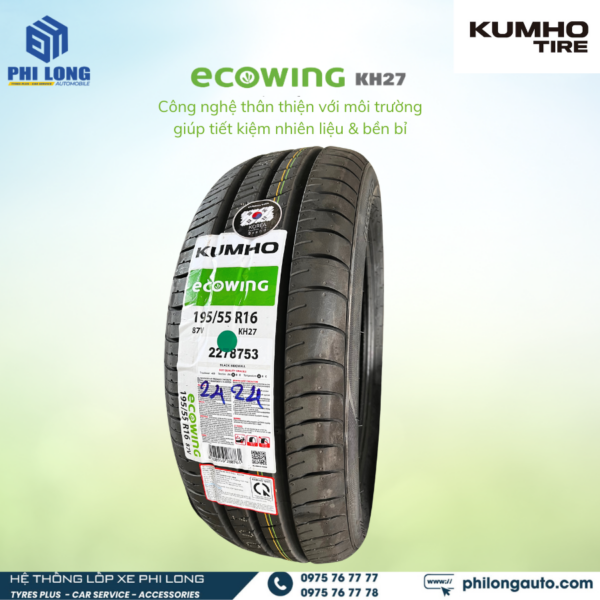 Lốp Kumho 195/55R16